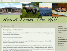 Tablet Screenshot of newsfromthehill.com